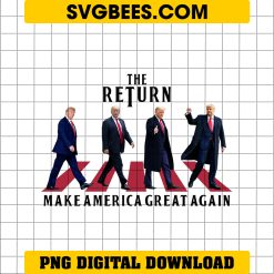 The Return Make America Great Again Trump Walking PNG, Trump America PNG, Trump and Biden PNG, America Png, The Return America