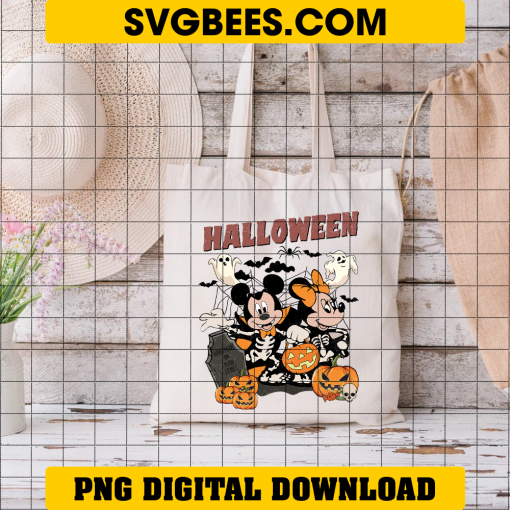 Disney Mickey And Minnie Mouse Halloween PNG