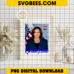 Kamala Harris Vote For President PNG