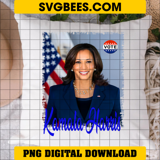 Kamala Harris Vote For President PNG