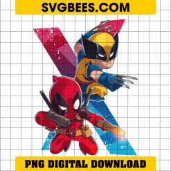 Chibi Deadpool X Wolverine PNG, Cute Deadpool And Wolverine PNG