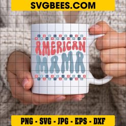 Fourth Of July SVG, All American Girls 4th Of July Family Matching Silly Funny SVG on cup