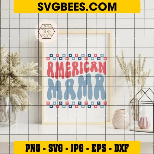 Fourth Of July SVG, All American Girls 4th Of July Family Matching Silly Funny SVG on frame