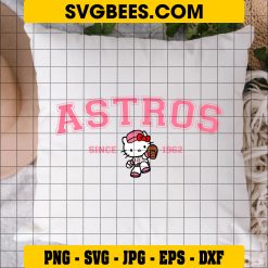 HOUSTON ASTROS HELLO KITTY 2 SVG EPS DXF PNG FILE, DIGITAL DOWNLOAD, INSTANT DOWNLOAD ON PILLOW