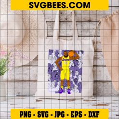 Lebron James Basketball SVG Funny NBA SVG Digital File ON BAG