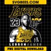 Lebron James Svg File, La Lakers Svg File, Nba Lebron