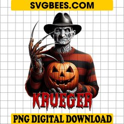 Freddy Krueger PNG, Halloween PNG, Pumpkin PNG