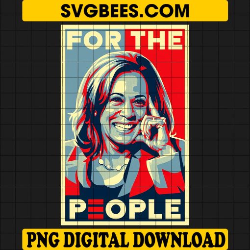 Kamala Harris For The People 2024 Election President Png, Women's Power, Girl Power,  Election 2024 Png