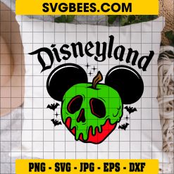 Poison Apple Mickey Ears SVG