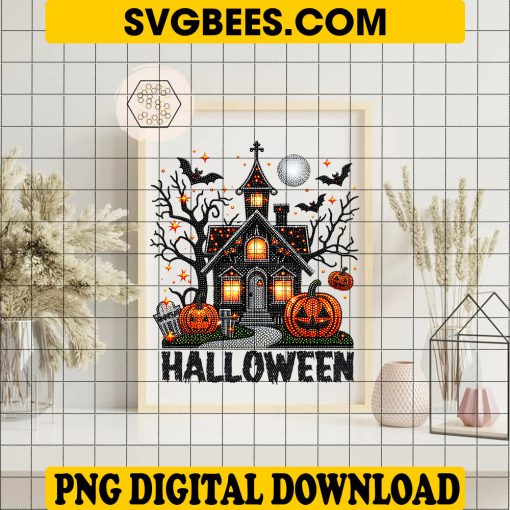 Halloween House PNG