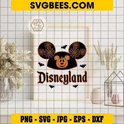 Mickey Mouse Disneyland Pumpkin SVG