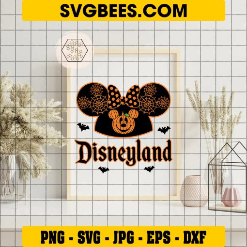 Minnie Mouse Disneyland SVG