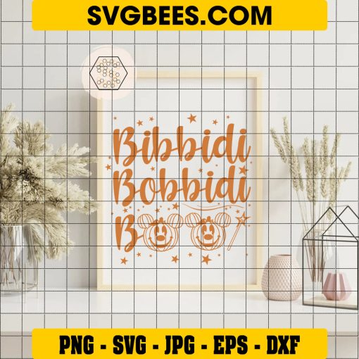 bibbidi bobbidi boo svg