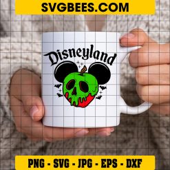 Poison Apple Mickey Ears SVG