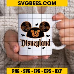 Mickey Mouse Disneyland Pumpkin SVG