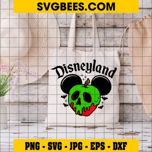 Poison Apple Mickey Ears SVG