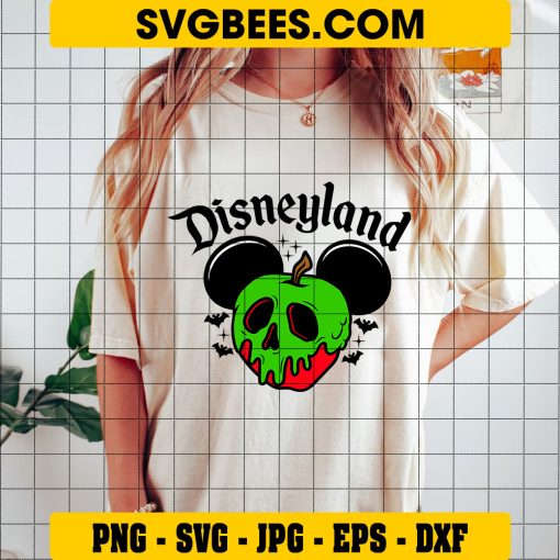 Poison Apple Mickey Ears SVG