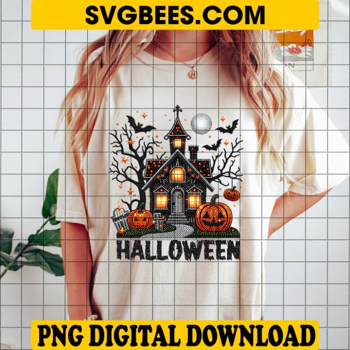 Halloween House PNG