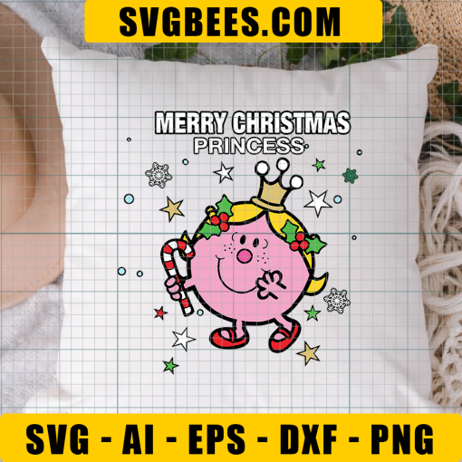 Little Miss Christmas SVG