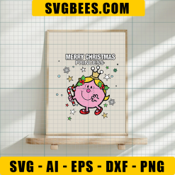 Little Miss Christmas SVG