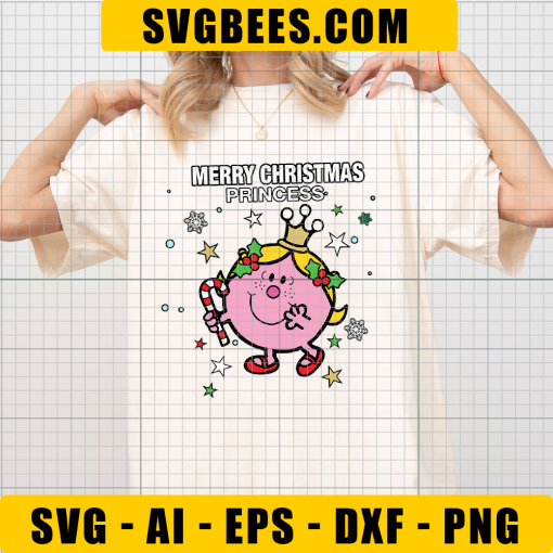 Little Miss Christmas SVG