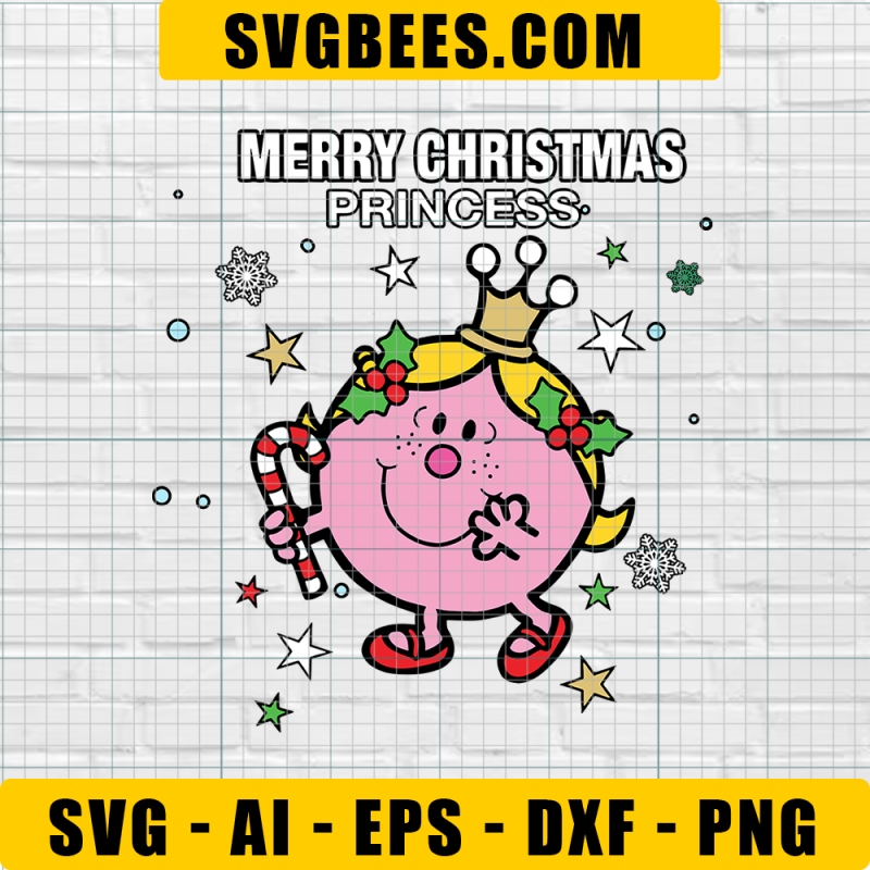 Little Miss Christmas SVG