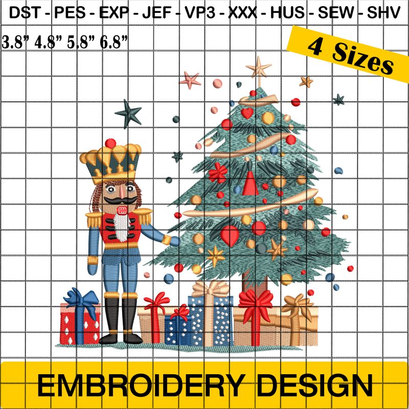 nutcracker embroidery