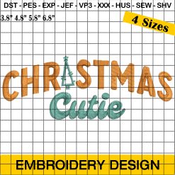 Christmas Cutie Embroidery Designs