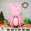 Peppa Pigs 3D Paper Cut Lantern