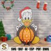 Christmas Donald Duck 3D Paper Lantern - Festive Decor