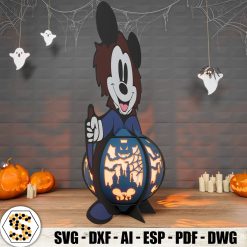 Mickey Mouse Horror 3D Paper Lantern