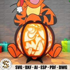 Disney Tiger 3D Paper Lantern