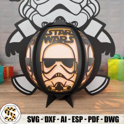 Christmas Stormtrooper 3D Paper Lantern