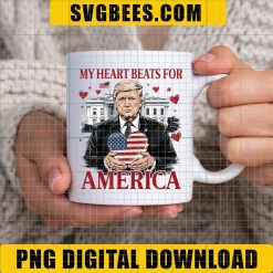 My Heart Beats for America Png