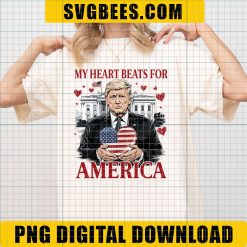 My Heart Beats for America Png