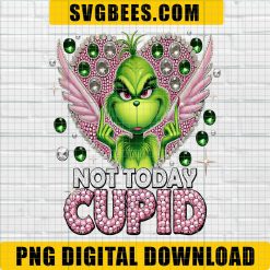 Not Today Cupid Png, Valentine’s Day Png, Cupid PNG, Rhinestone Valentines Png, Valentine Vibes Png