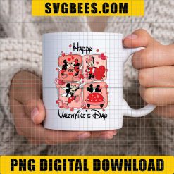 Minnie Mickey Happy Valentine's Day Png