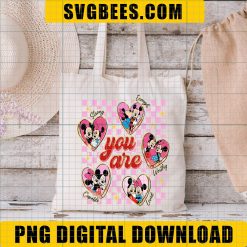 Mickey Mouse Love Heart Design