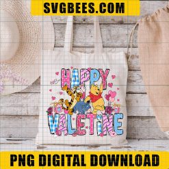 Pooh And Friends Valentine PNG