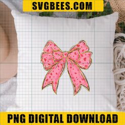 Trendy Pink Bow Coquette PNG