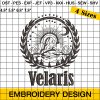 Velaris Embroidery Designs, Acotar Velaris Embroidery Design, Magical Embroidery Design