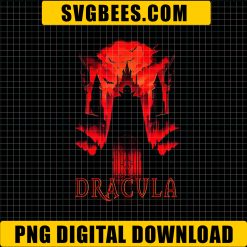 Dracula PNG, Gothic Vampire Castle PNG, Horror Movie PNG, Dark Red Halloween PNG