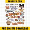 Disney Halloween Spooky Season PNG, Mickey Halloween PNG, Trick or Treat PNG, Boo to You PNG