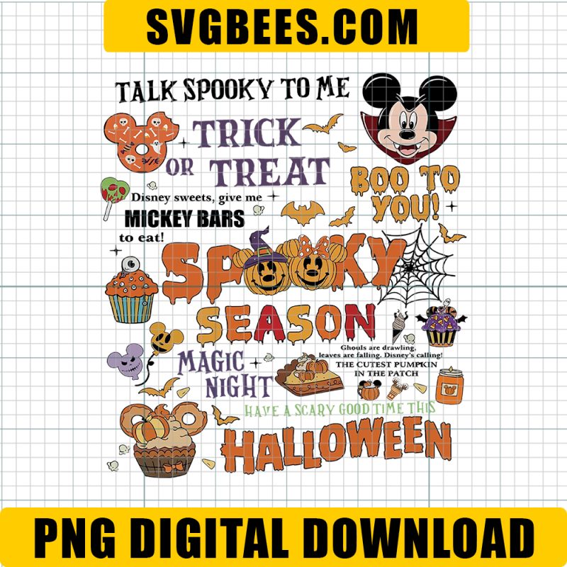 Disney Halloween Spooky Season PNG